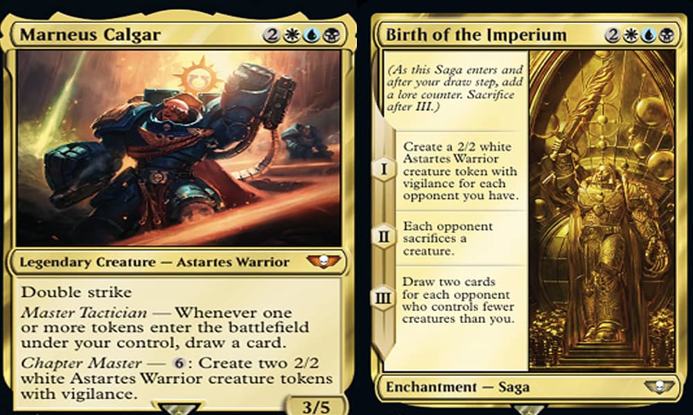 Magic: The Gathering Warhammer 40k Commander Decks Finally Arrive