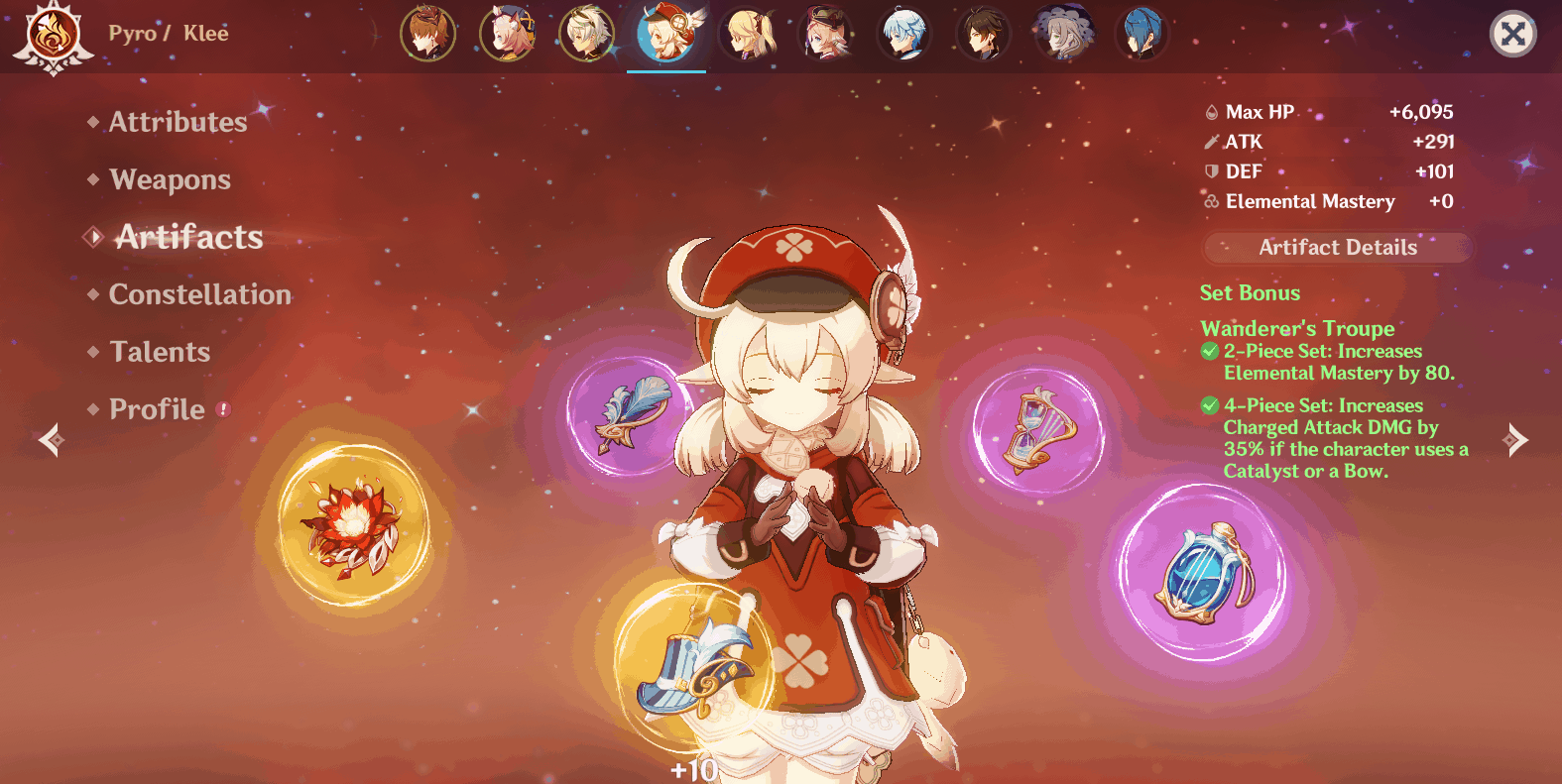 Top Builds For Klee In Genshin Impact