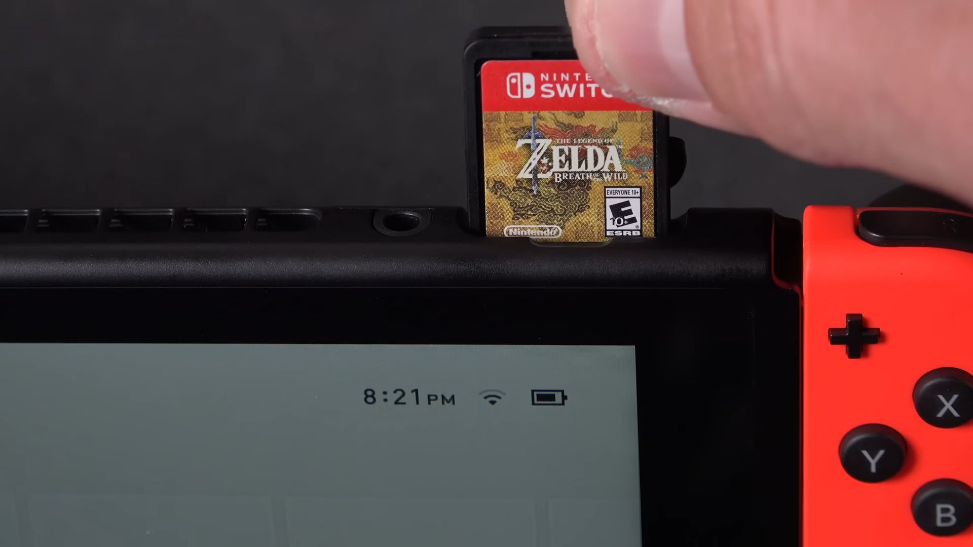 The game cards used in the Nintendo Switch are non-writable and save data is stored in the console's internal memory.