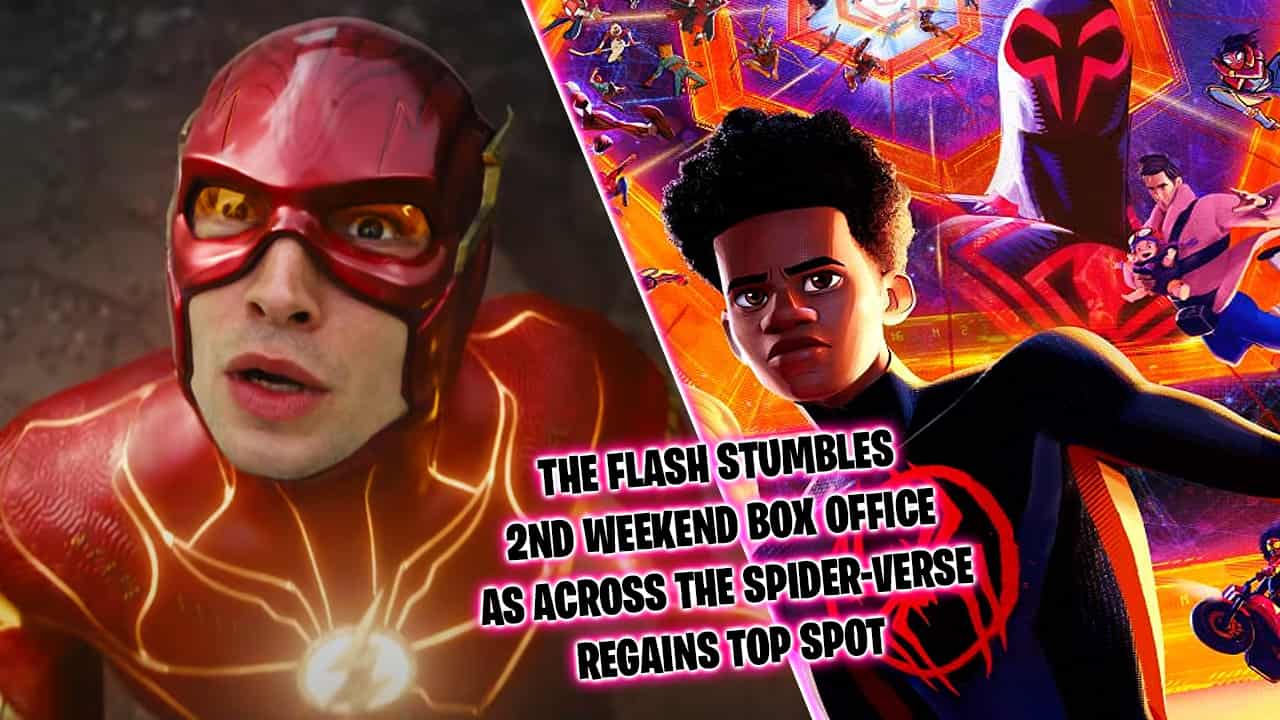 The Flash box office stumbles as Across the Spider-Verse regains top spot