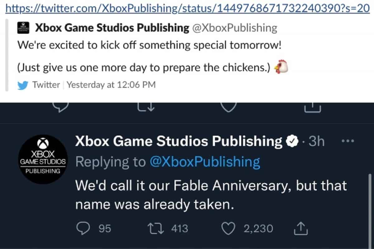 Xbox Apologizes For Teasing Fable And Having Nothing To Show For It