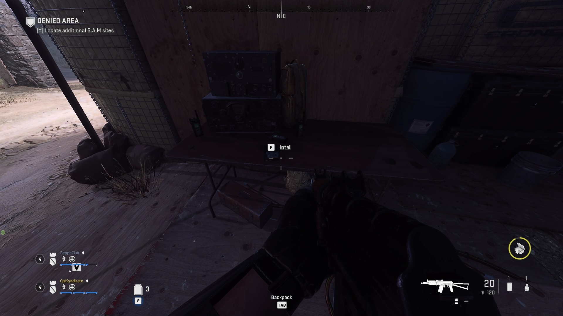 Intel Visual Denied Area