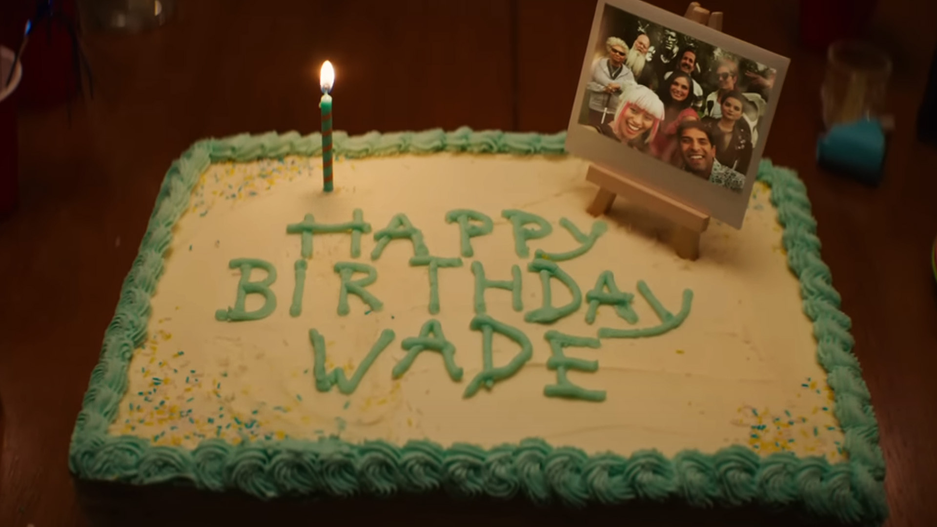 Wade Wilson (aka Deadpool) seems to have retired after the events of the second Deadpool movie. The trailer opens with him celebrating his birthday with his family and friends before the TVA show up to recruit him.