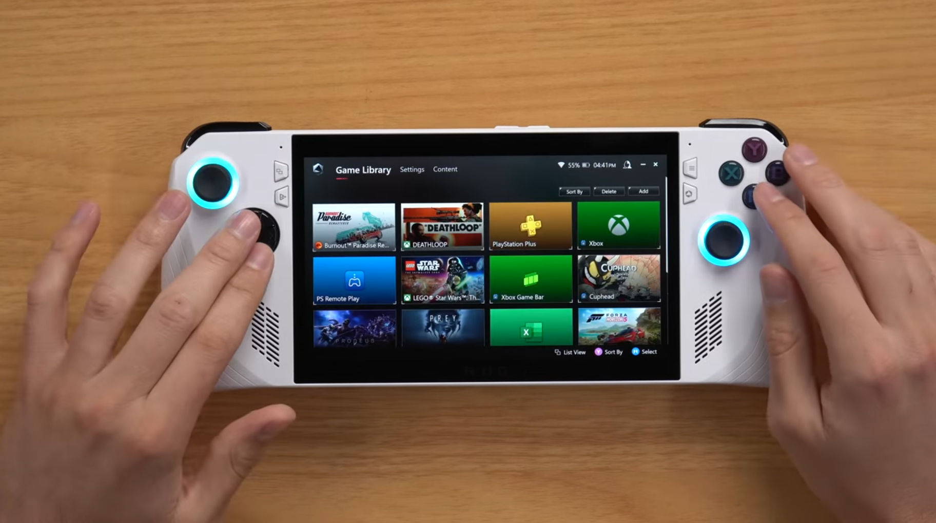 The Asus ROG Ally, which runs on Windows 11, competes with Valve's Steam Deck.