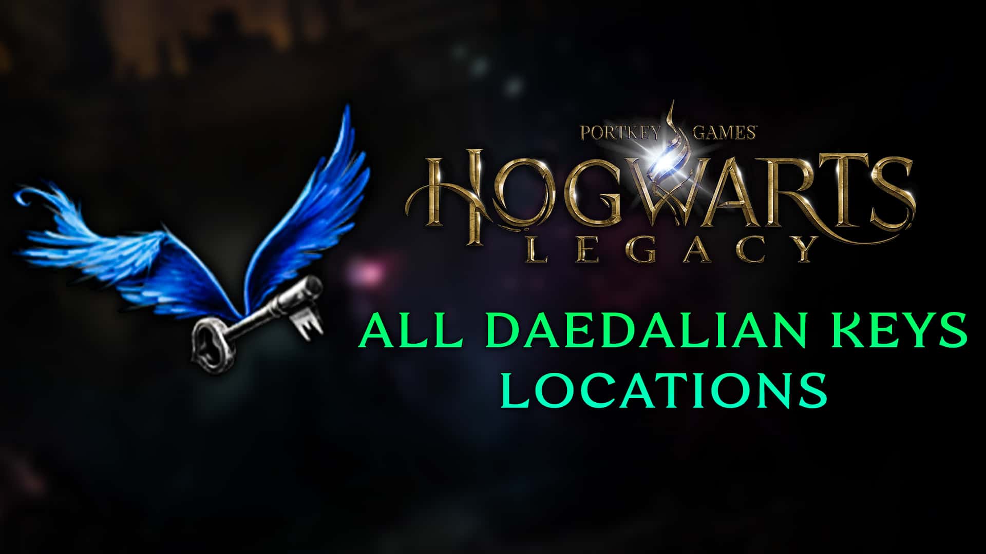 All Daedalian keys and House Tokens locations in Hogwarts Legacy