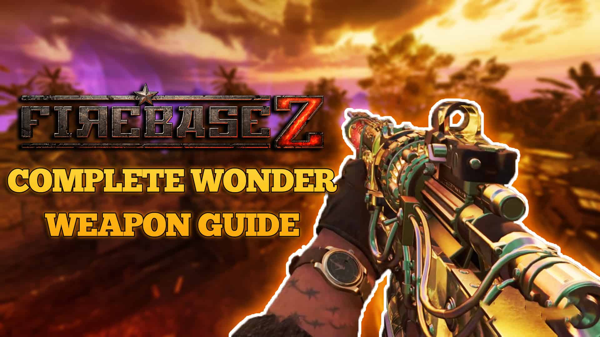 How To Get The Free RAI K-84 Prototype Wonder Weapon On Firebase Z