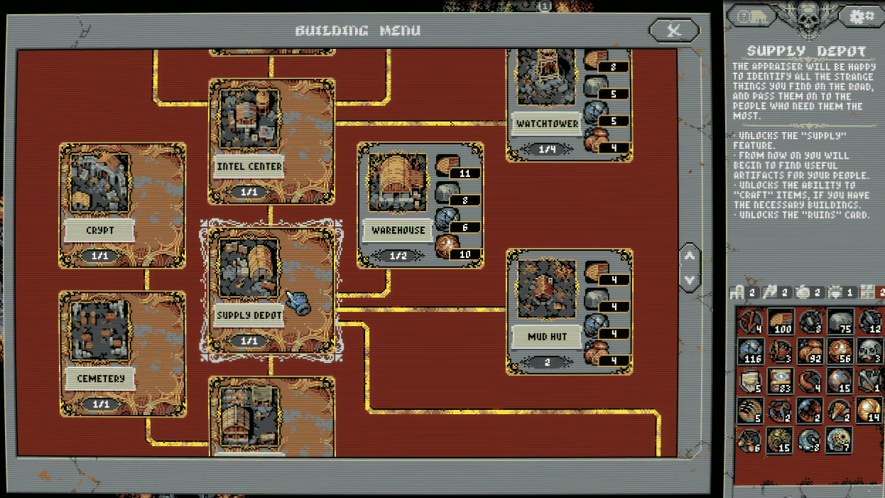Camp Buildings Guide In Loop Hero