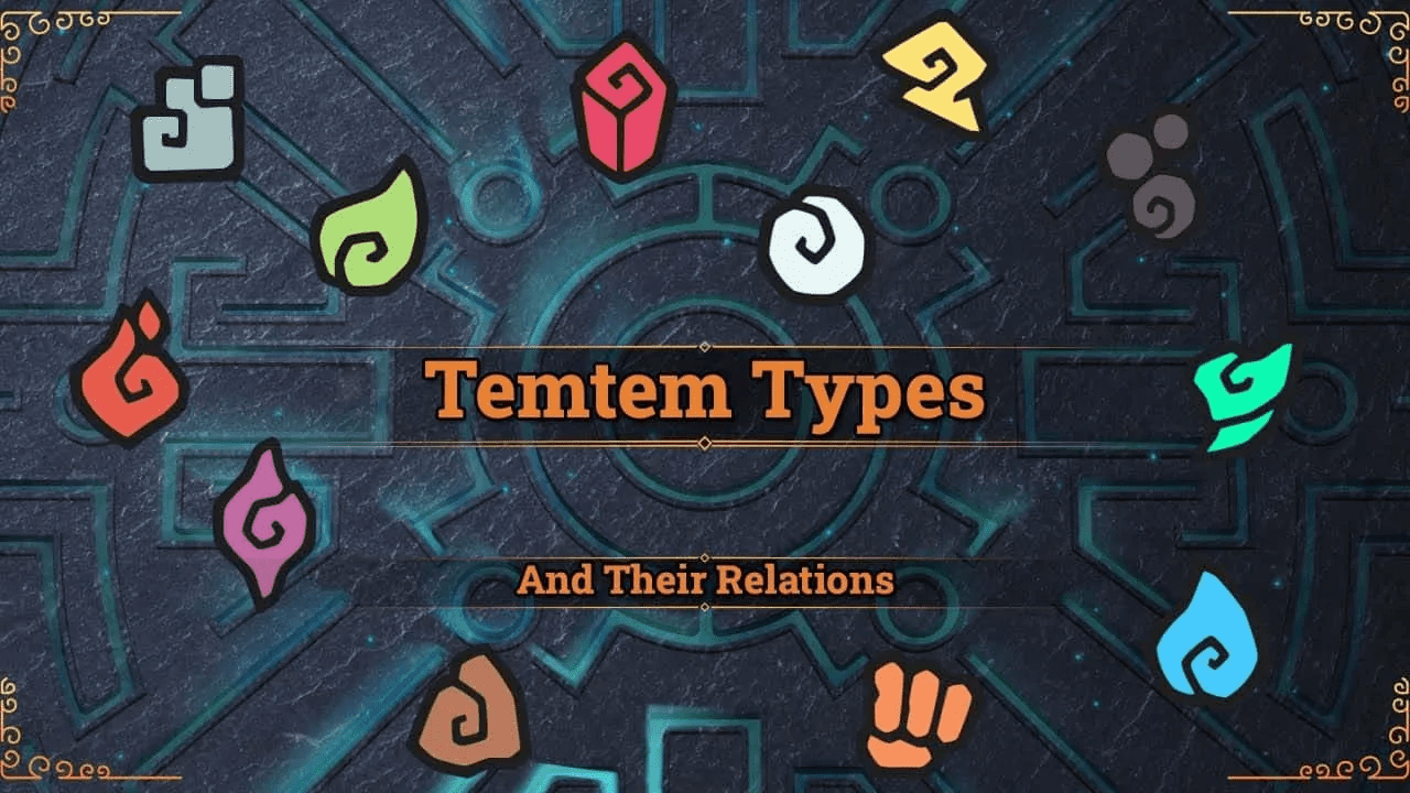 Temtem - All Types Strengths and Weaknesses