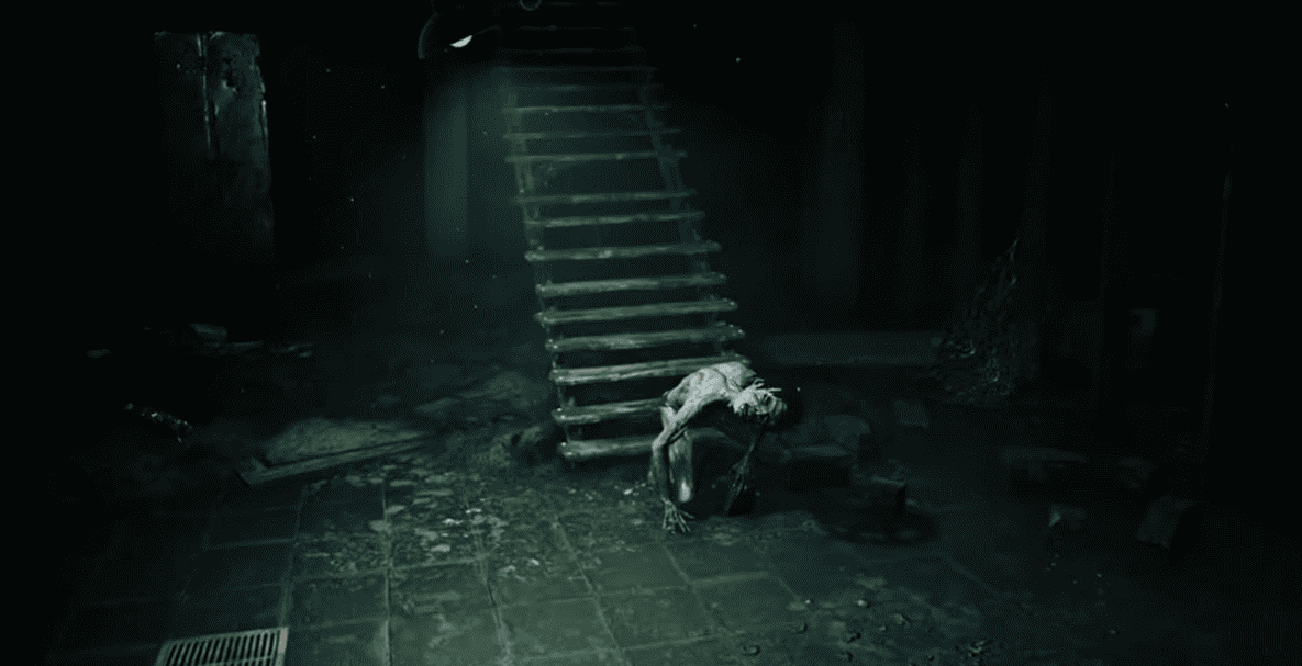 A still from the Slender Man clip posted to social media.