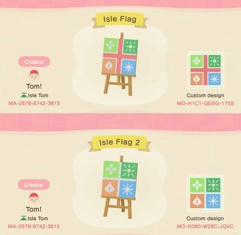 Top 10  Best Flags For Your Animal Crossing New Horizons Island
