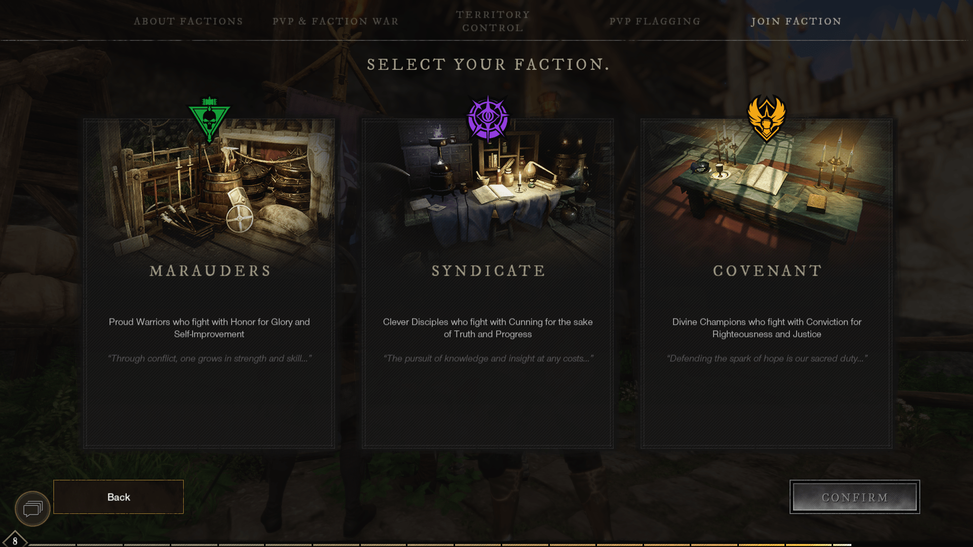 New World - Factions, Companies & Territories In-depth Guide