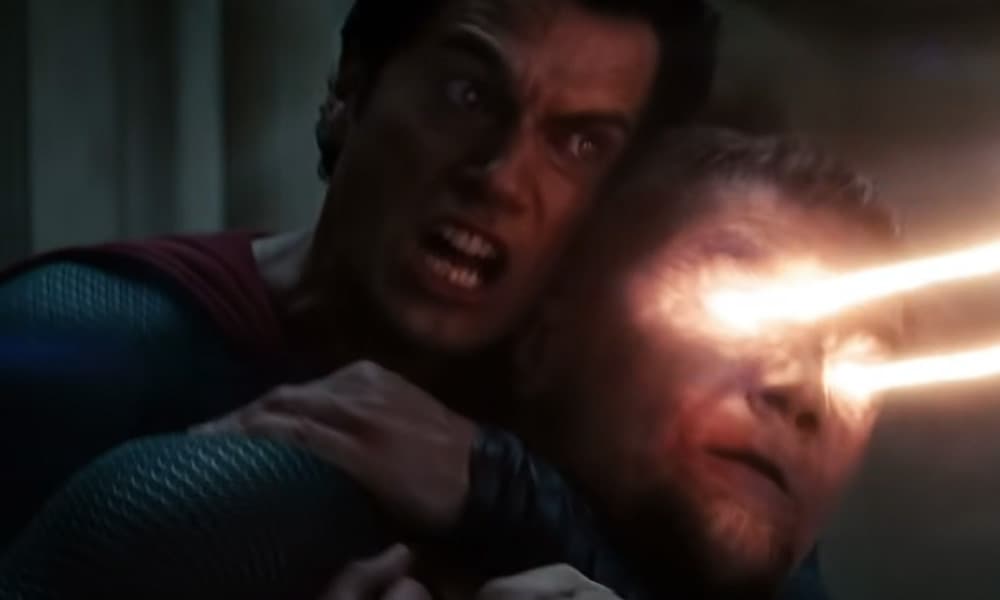 Black Adam Superman Dwayne The Rock Johnson Henry Cavill Fight