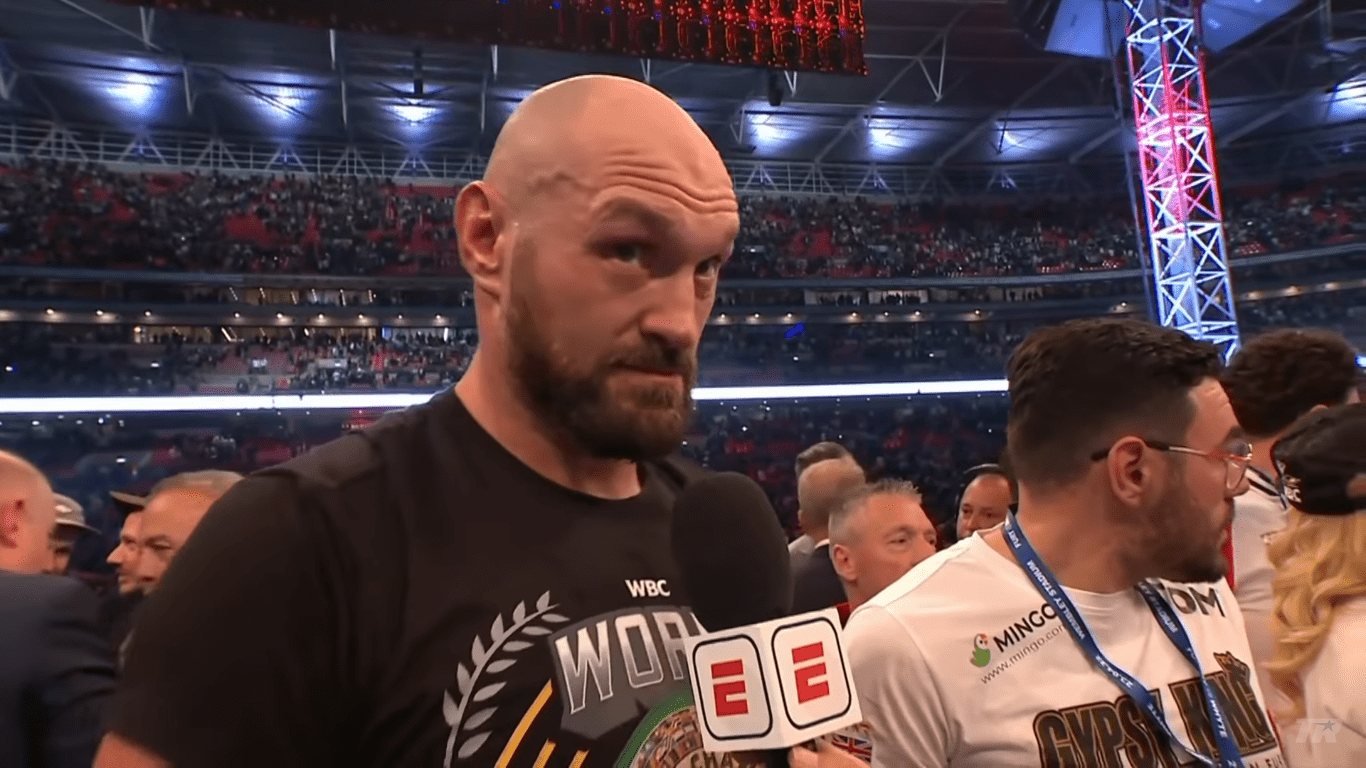 Tyson Fury is looking forward to his WWE return