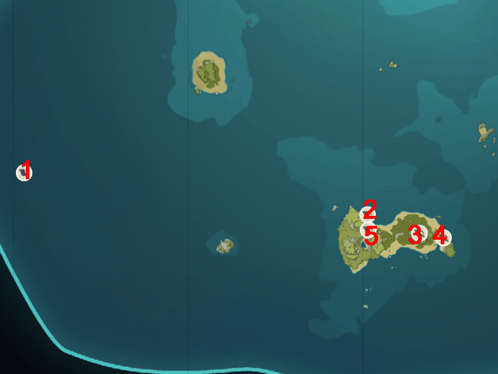 All 32 Echoing Conch Locations In Genshin Impact