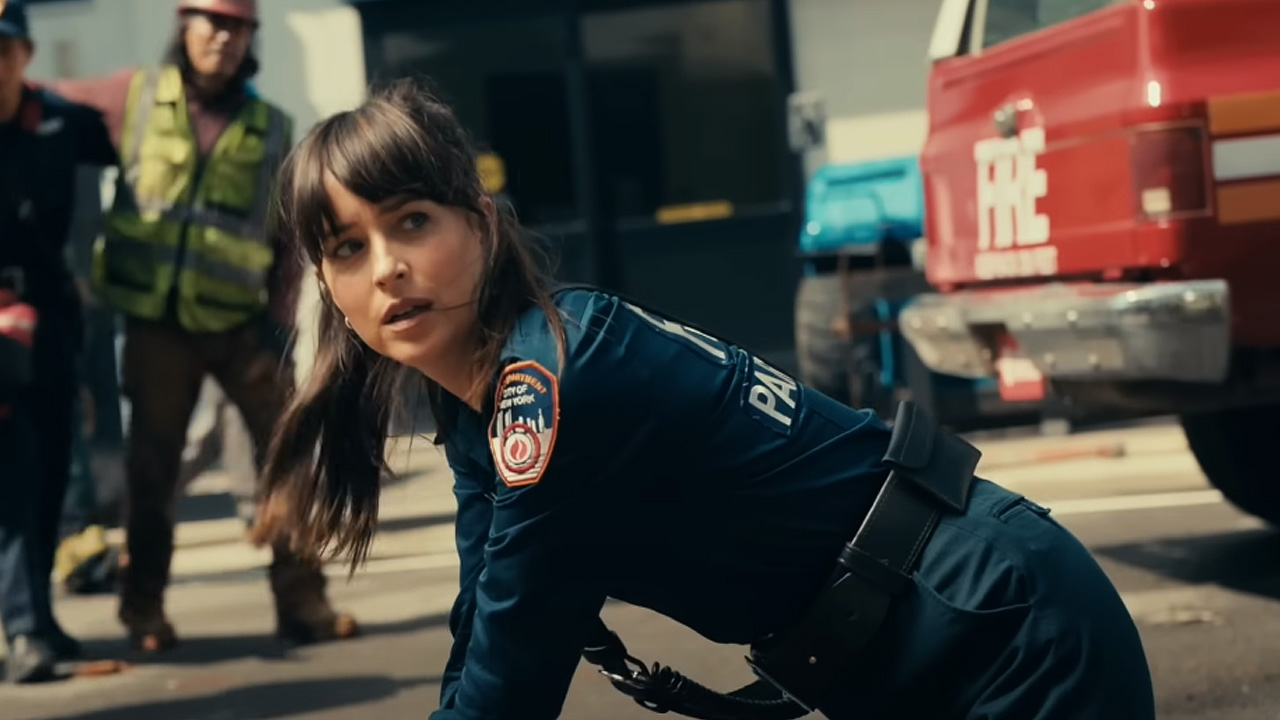 Adam Scott plays a New York Paramedic partnered with Cassandra Webb (Dakota Johnson). But could he be playing Ben Parker (aka Peter Parker's Uncle Ben)?
