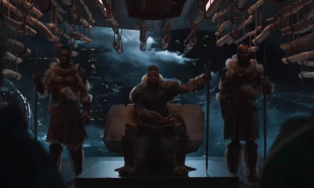 Black Panther Wakanda Forever Winston Duke The Fall Guy Lee Majors Throne