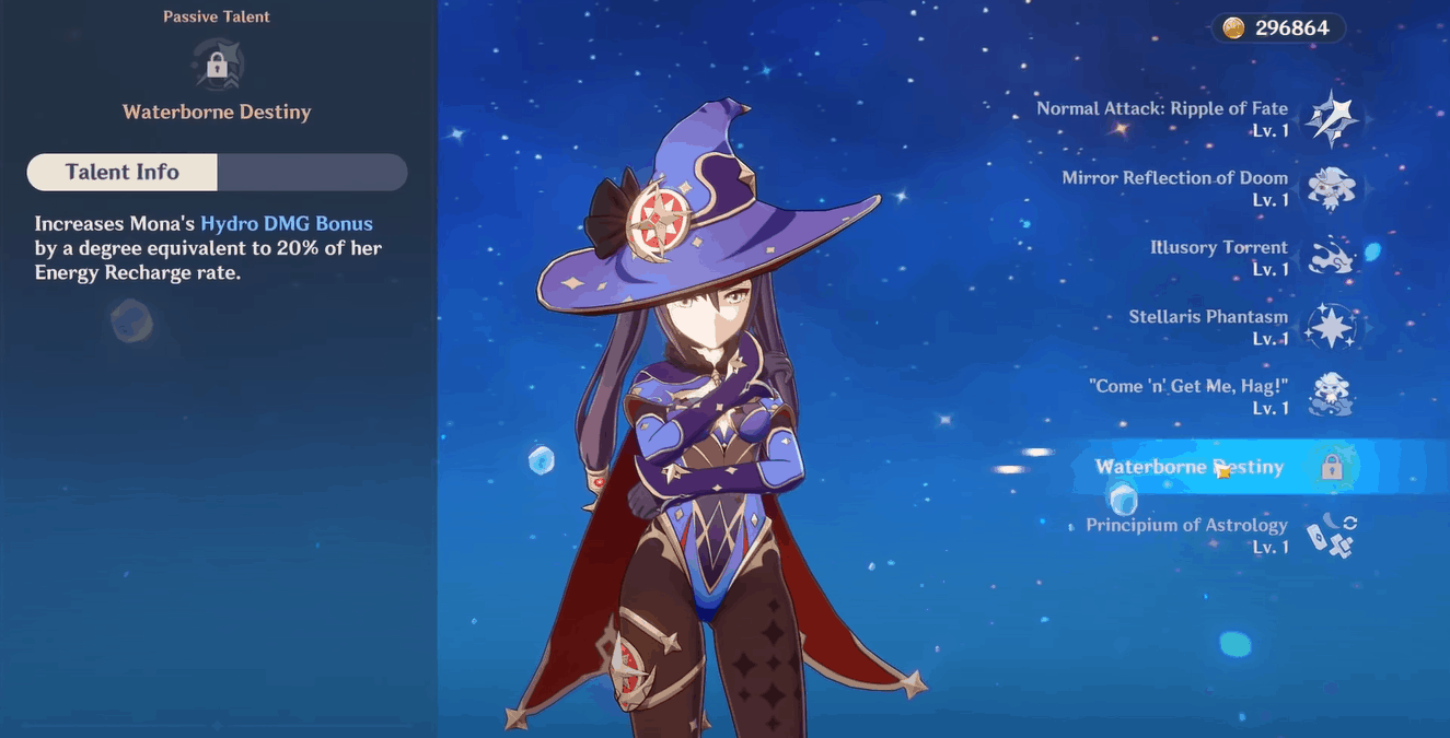 Top Builds For Mona In Genshin Impact