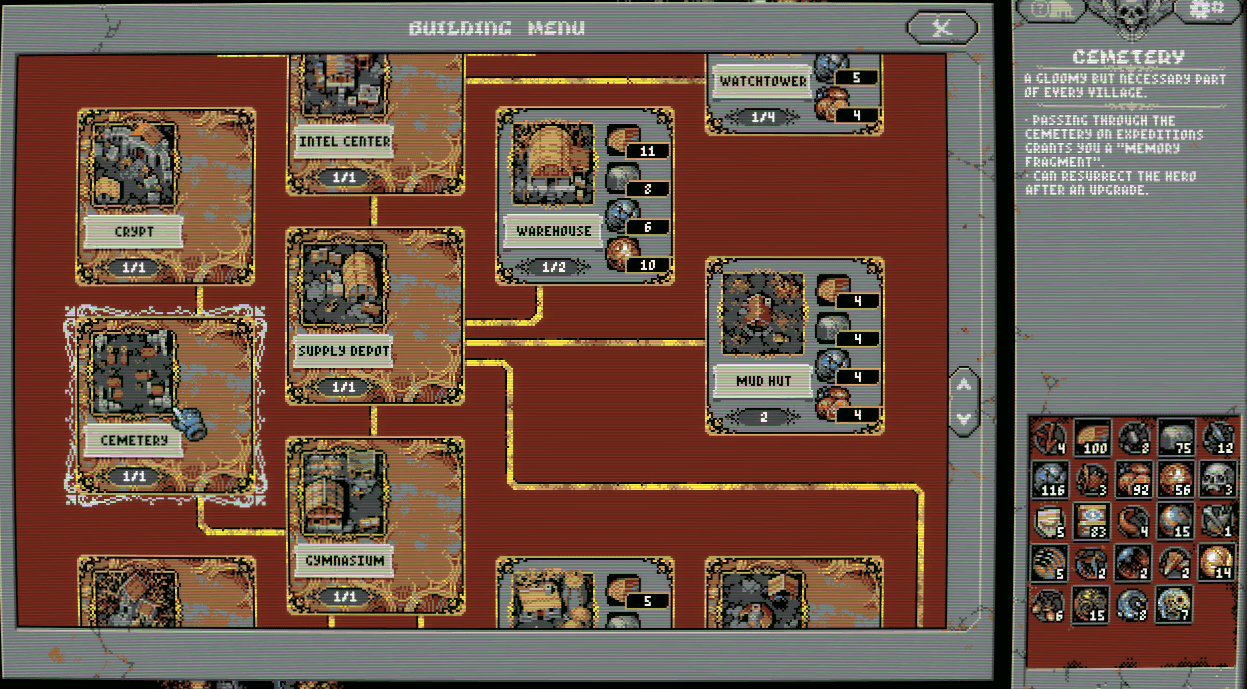 Camp Buildings Guide In Loop Hero