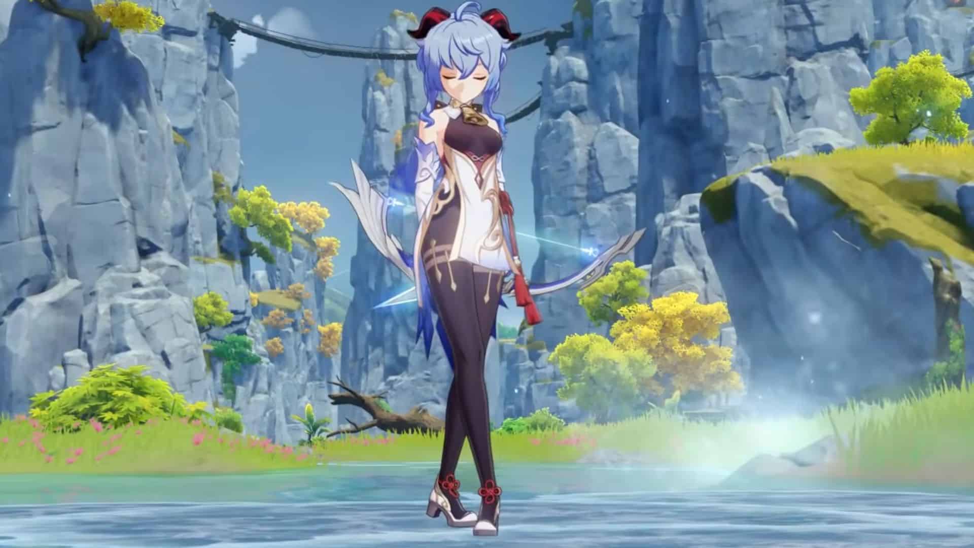 Genshin Impact Shenhe update preview