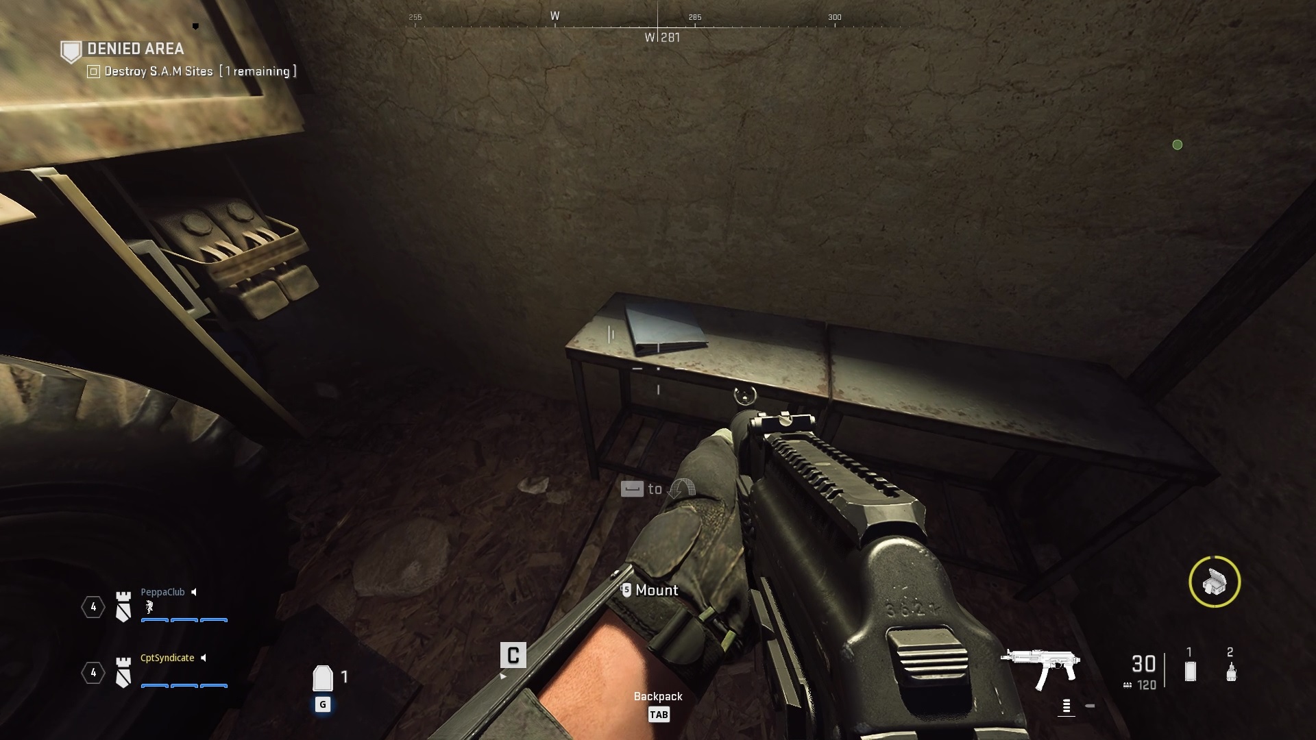 Intel Visual Denied Area