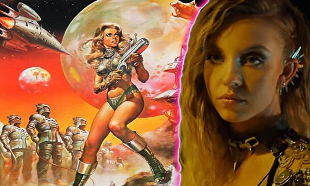 Sydney Sweeney is Barbarella
