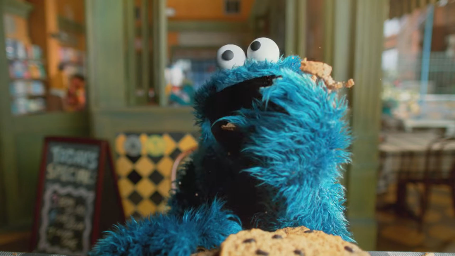Cookie Monster is one of the most popular Sesame Street characters.
