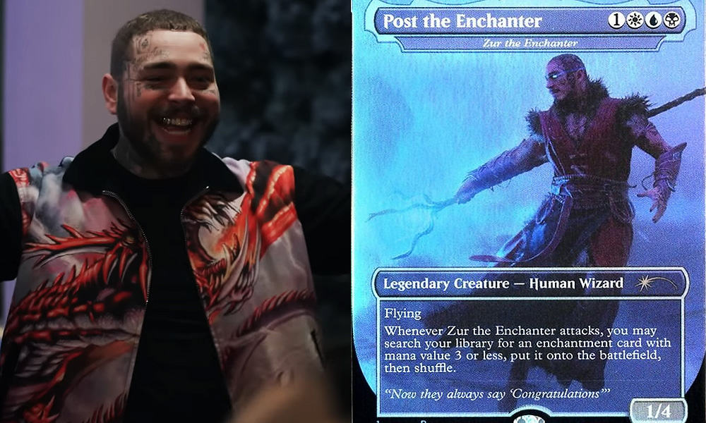 Post Malone Teams Up For A Magic: The Gathering Secret Lair