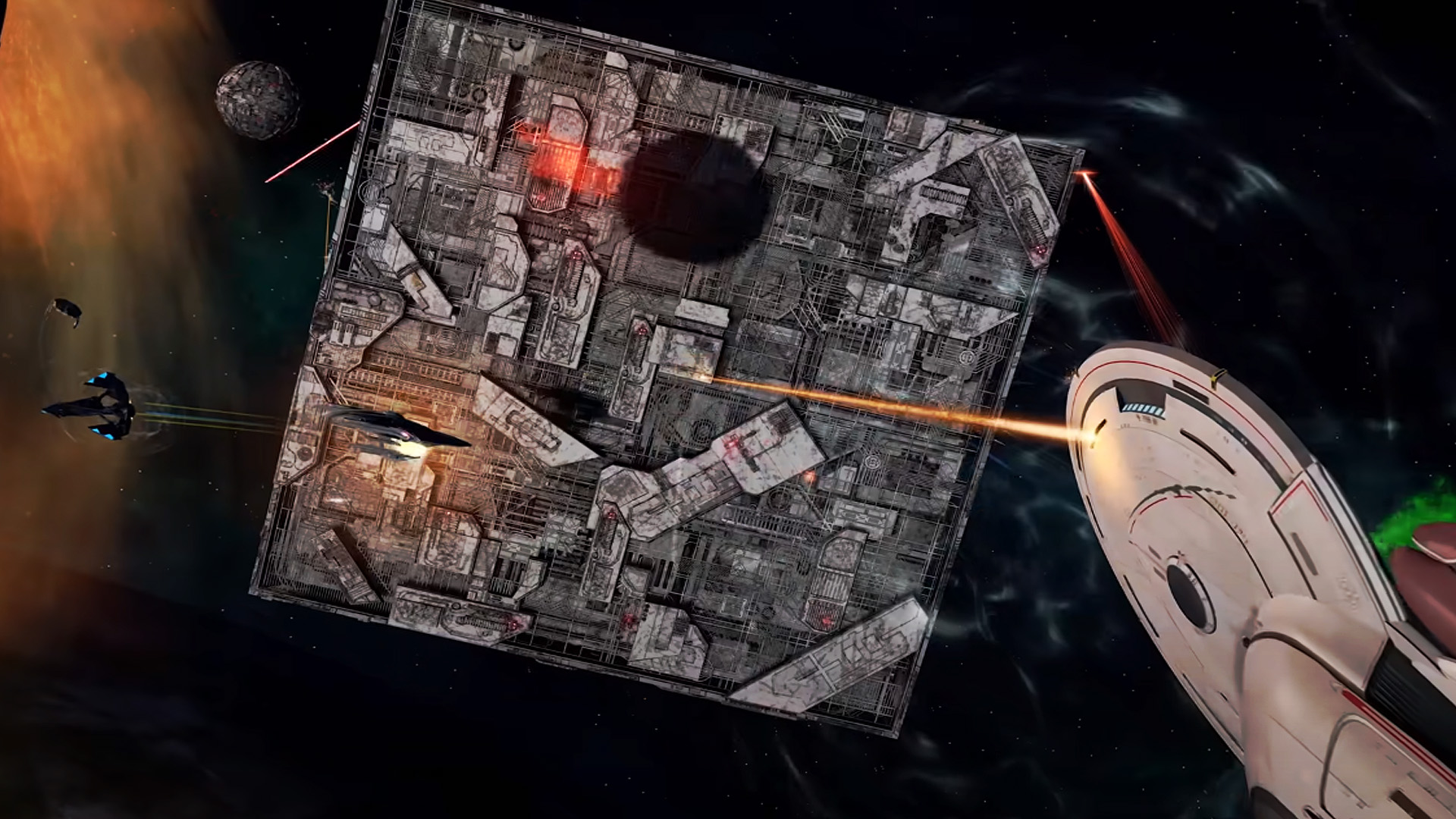 Resistance is Futile." Star Trek Online's 31st season titled 'Both Worlds' brings back The Borg. Aside from the Mirror Universe version, players can also encounter the fearsome Borg Cube in a 5-man mission that recreates the