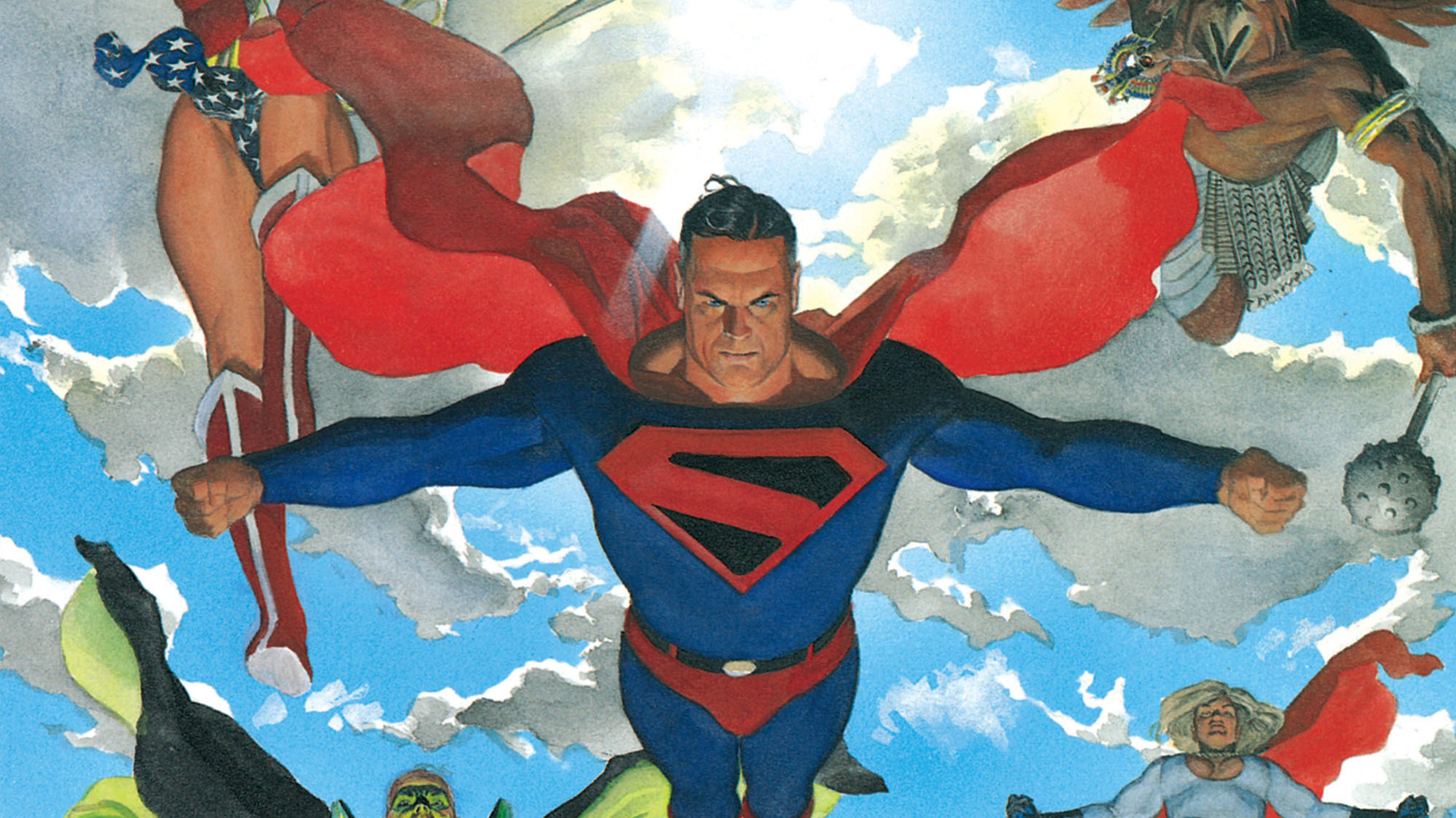 The Kingdom Come Superman costume was designed by legendary comic book artist Alex Ross. It first appeared in the classic Kingdom Come #1 (1996). But does it fit with the more lighthearted Man of Steel in Superman: Legacy?