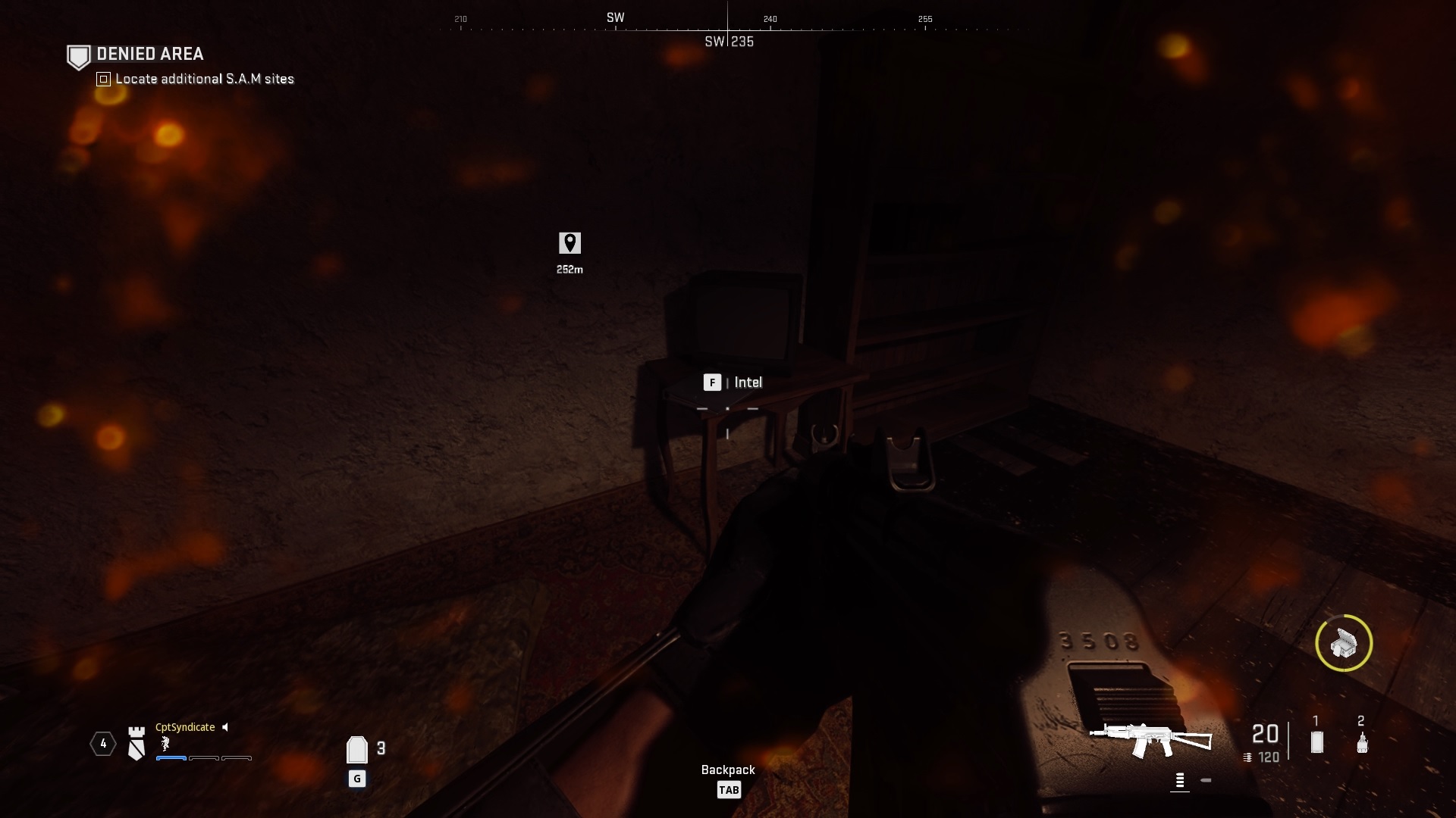 Intel Visual Denied Area