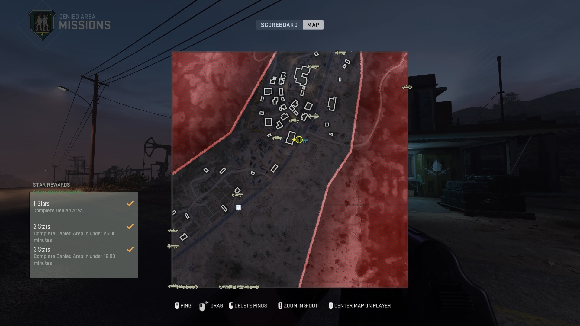 Intel Map Denied Area