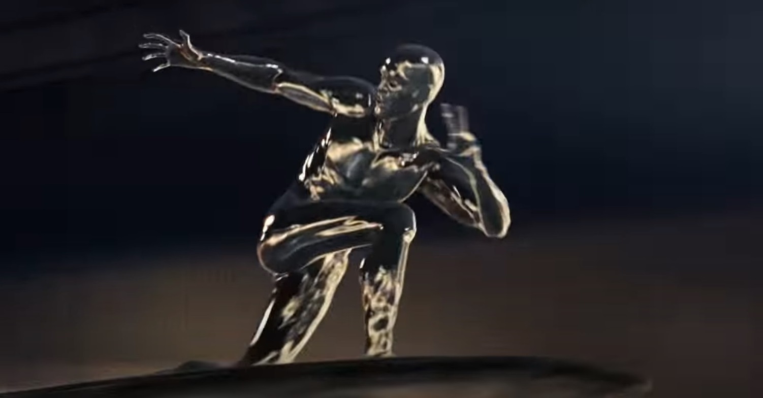 The Silver Surfer is a powerful humanoid alien loyal to the cosmic entity known as Galactus.