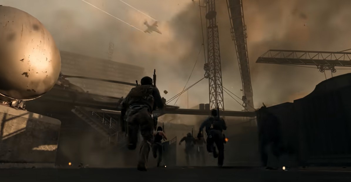 Activision reintroduced the popular tagline "There is a soldier in all of us" in the new trailer.