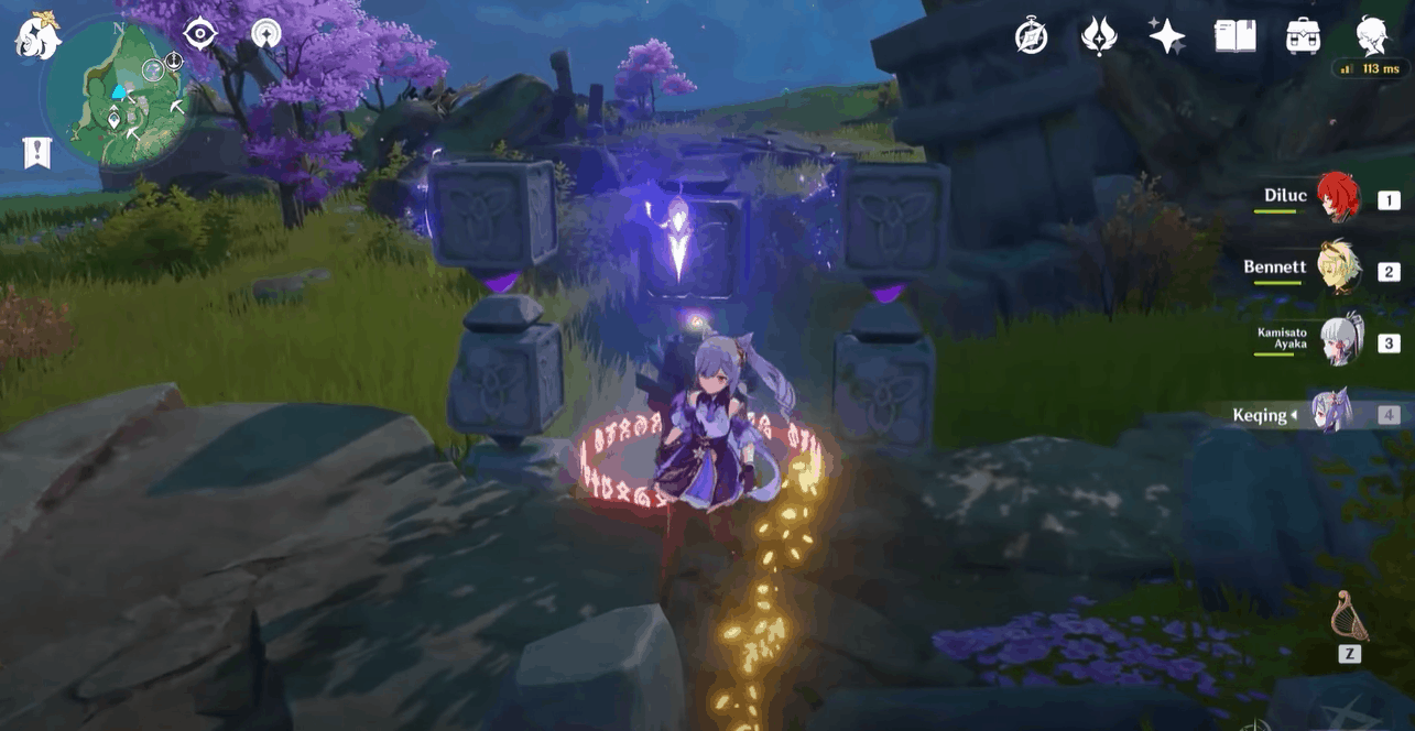 Genshin Impact - Sacred Sakura Cleansing Ritual Complete Walkthrough