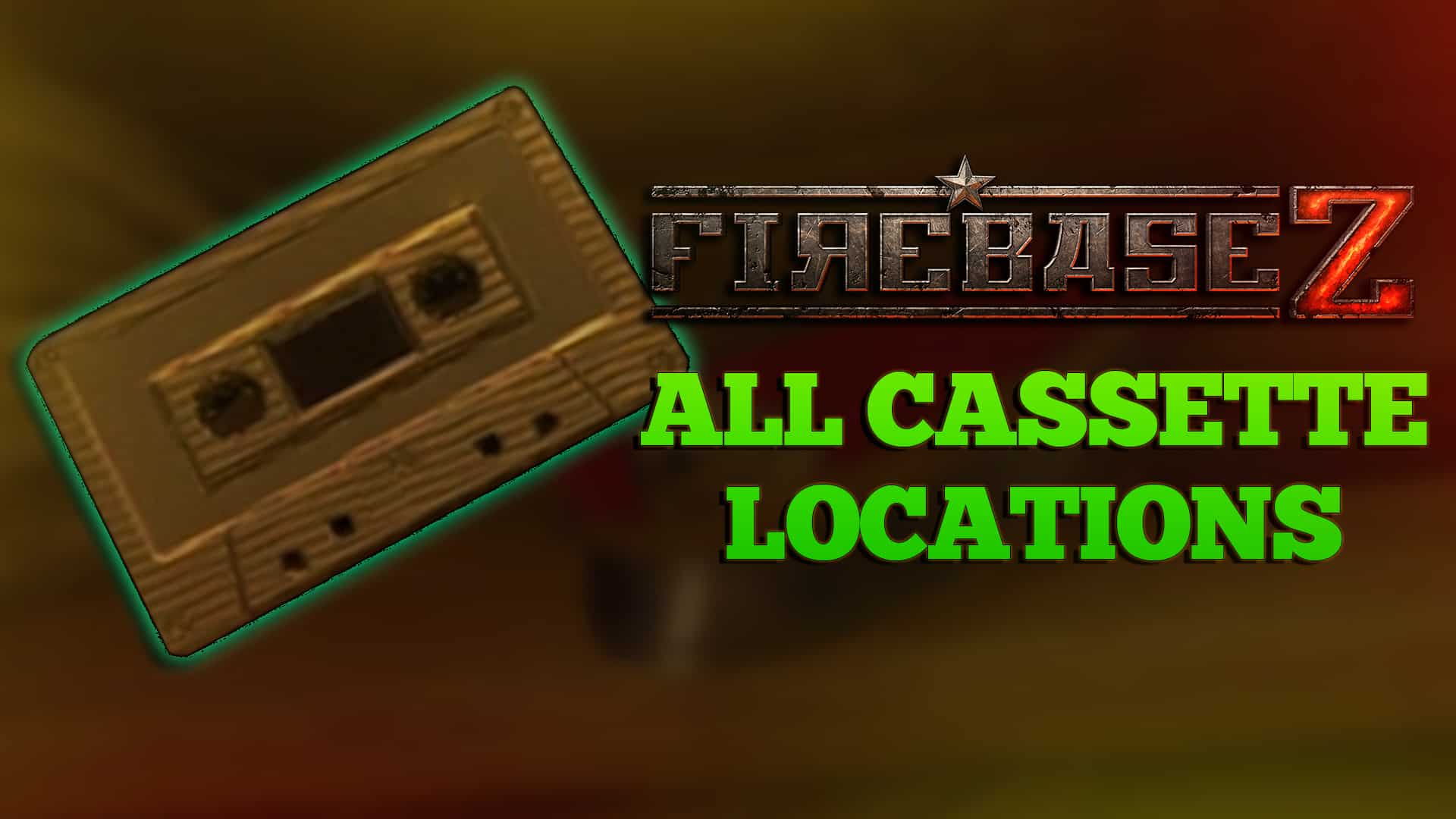 How To Do The Song Easter Egg On Firebase Z (All Cassette Locations)