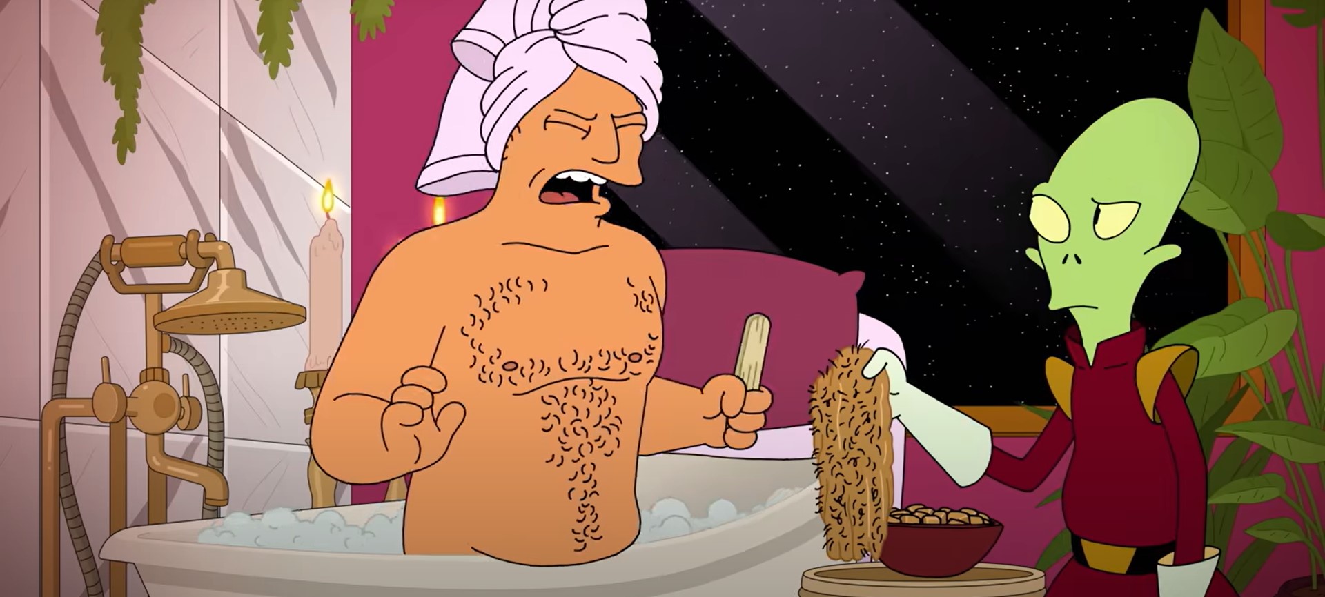 Futurama explores contemporary issues with a satirical lens.