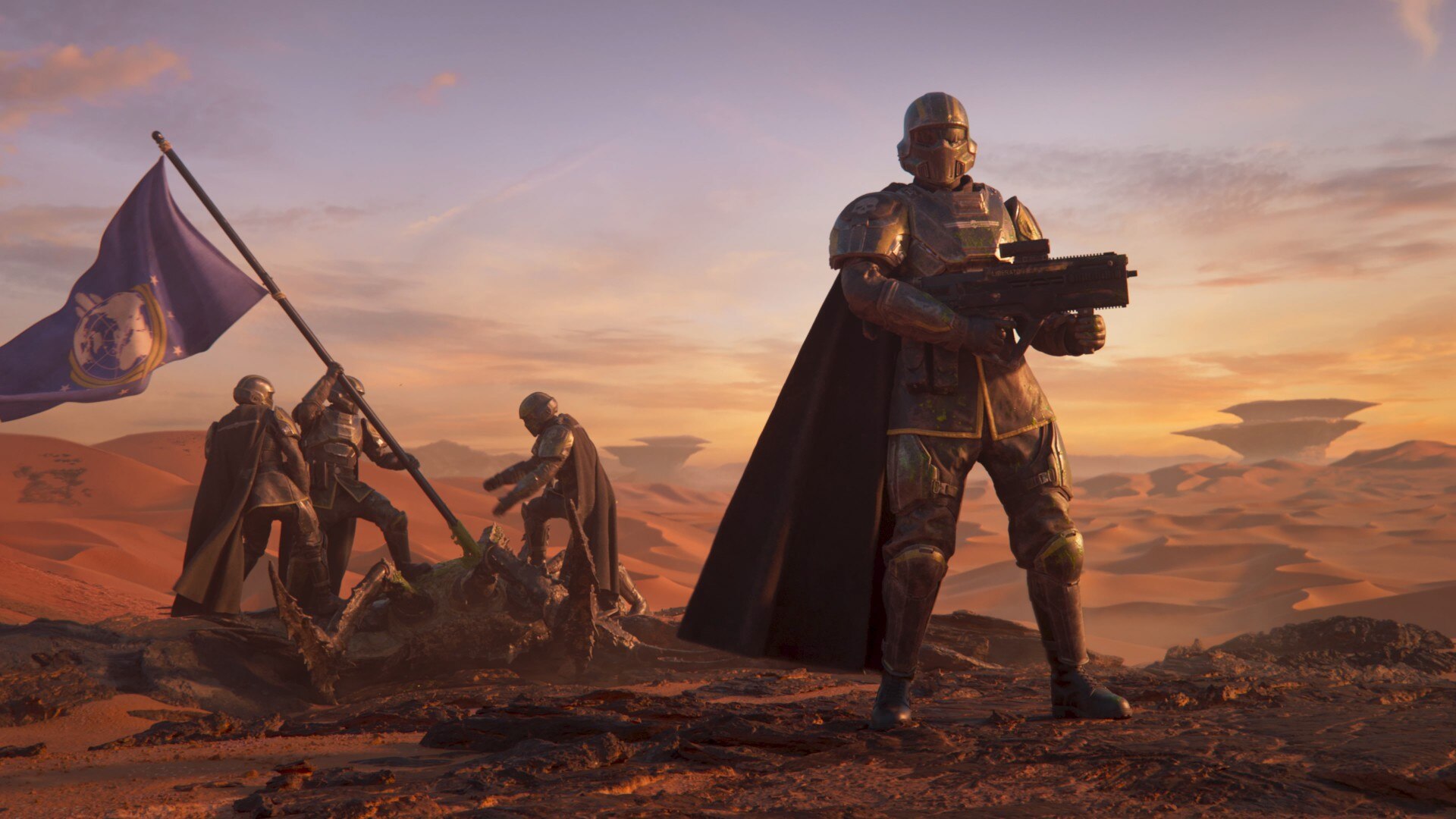 Ironically, Sony Pictures is working on a new live-action adaptation of Starship Troopers.