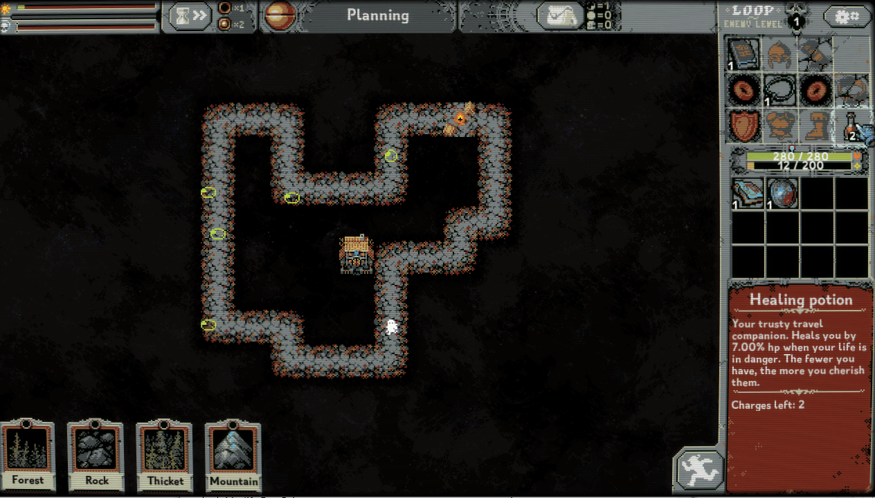 How To Create Health Potions In Loop Hero