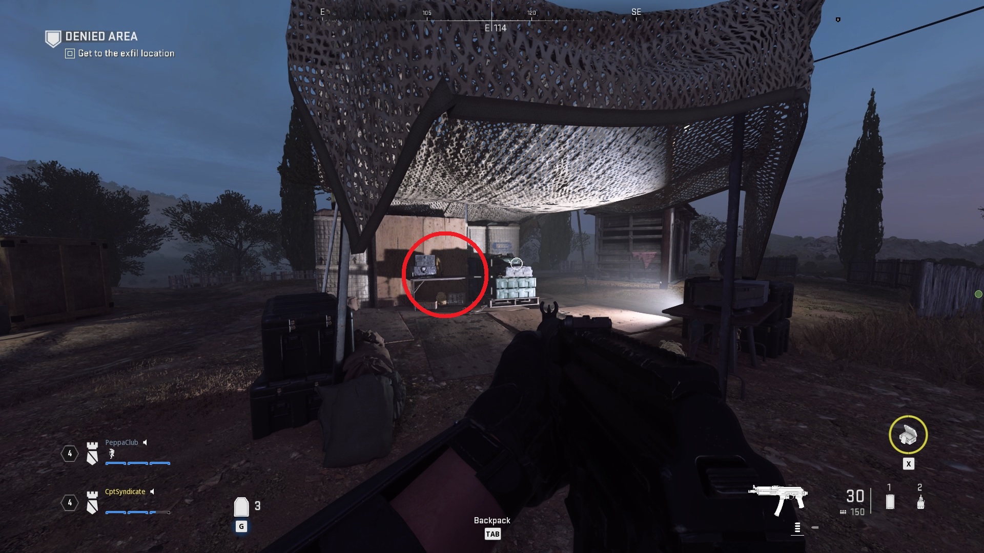 Intel Visual Denied Area