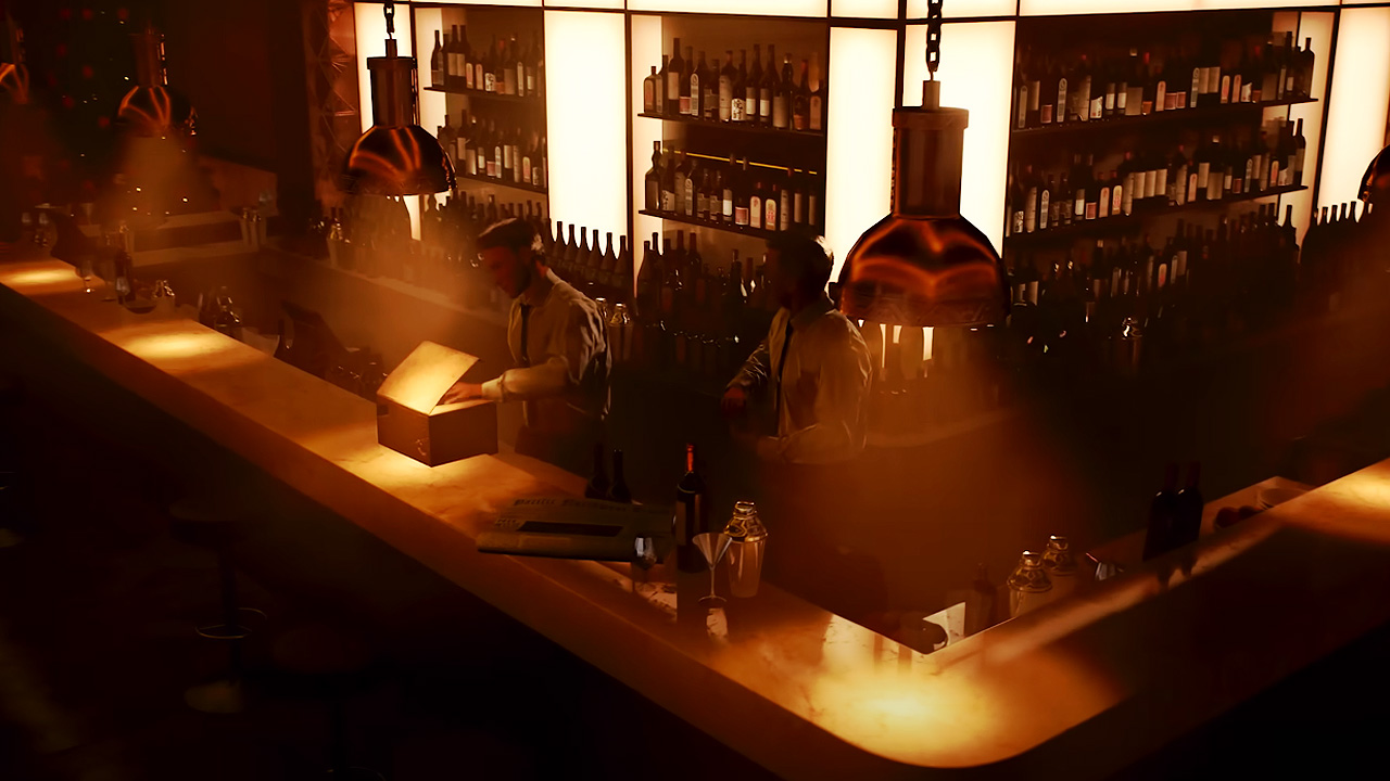 The footage shown in the Vampire: The Masquerade - Bloodlines 2 announcement trailer that debuted at PAX West 2023 is comprised of pre-Alpha in-game content.