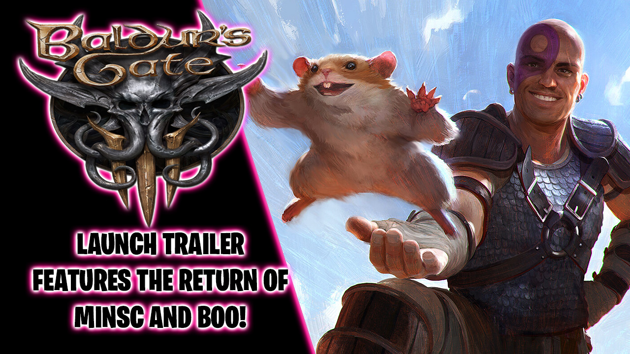 Baldur's Gate 3 celebrates launch in a new trailer with Minsc and Boo