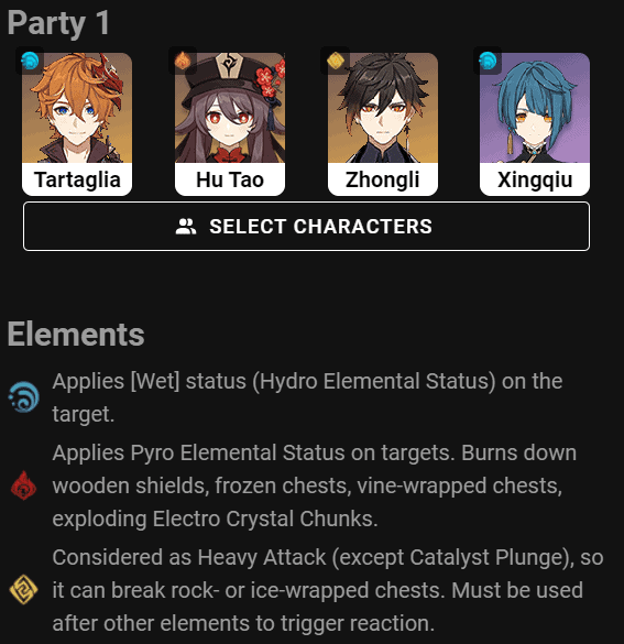 Top Builds For Tartaglia/childe In Genshin Impact