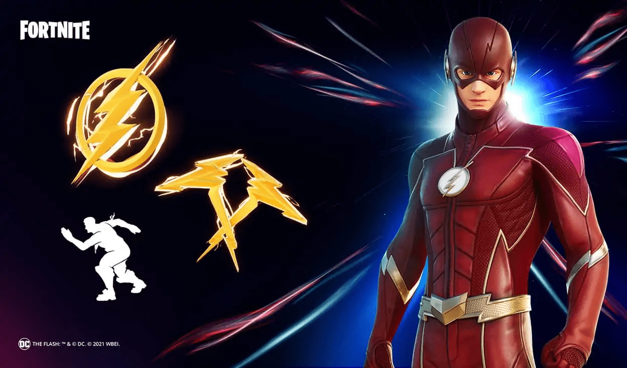 Dc Comics' The Flash Zooms Into Fortnite!