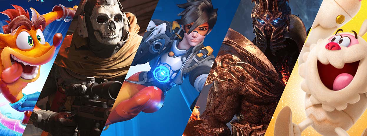 Activision Titles Art