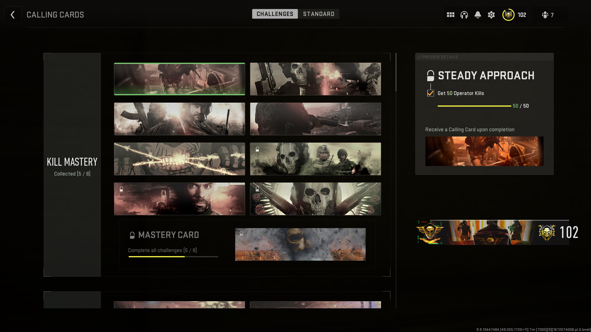 Calling Cards MW Pride Flag