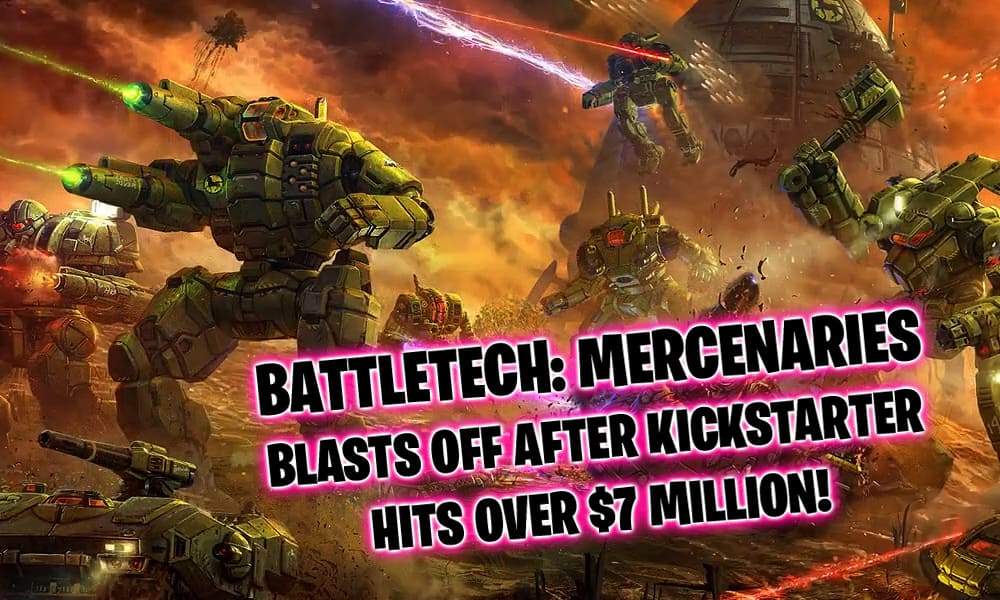 BattleTech Mercenaries blasts off with $7 million Kickstarter