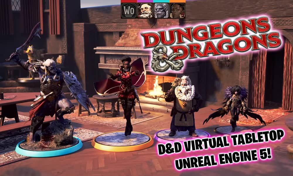 Dungeons & Dragons VTT previews Unreal Engine 5 features