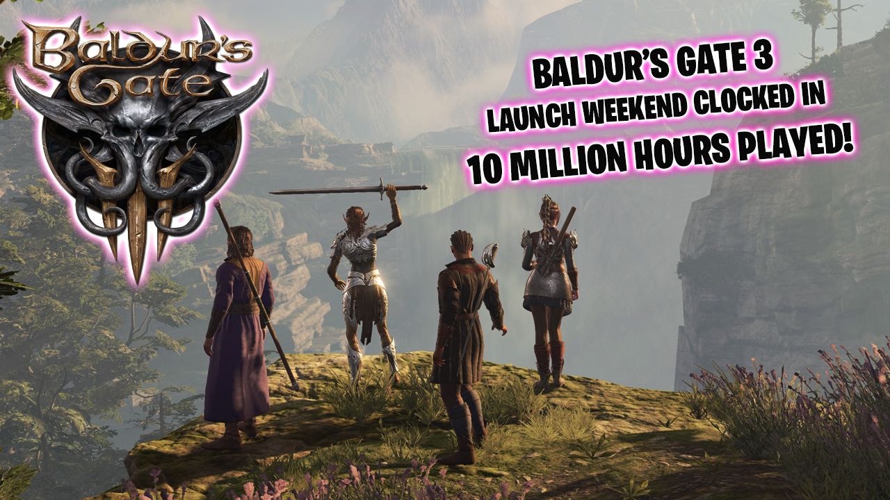 Baldur's Gate 3 players clocked in 10 million hours and more interesting stats during launch weekend