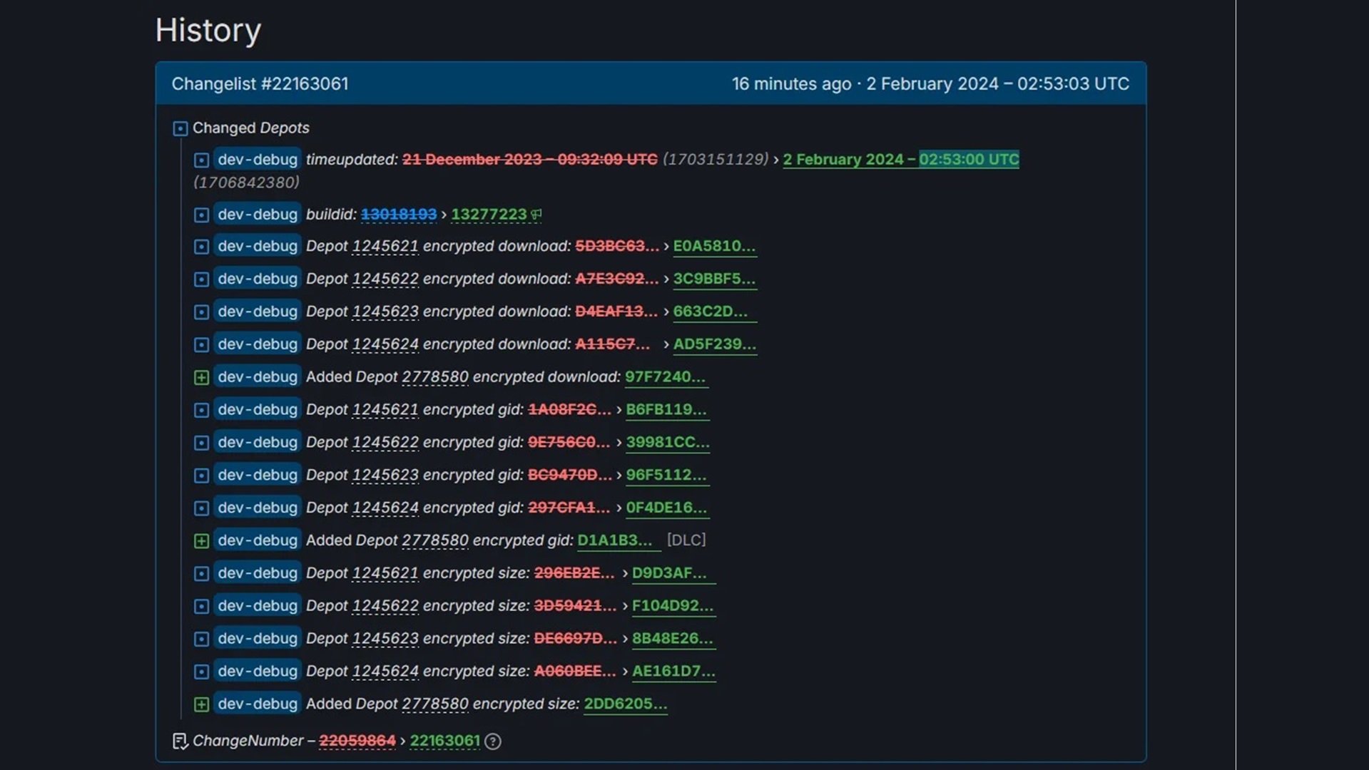SteamDB updates usually precede a major announcements.