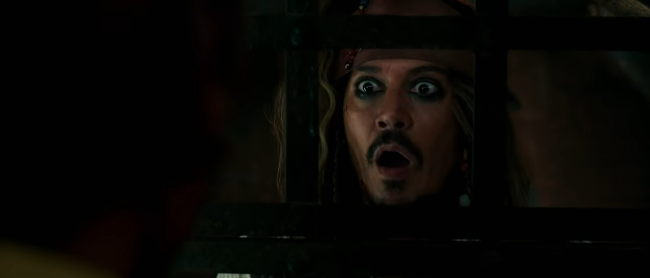 Johnny Depp does an impression of Jack Sparrow for loyal fan